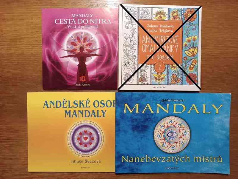 Mandaly – knihy (3 + 1 zdarma)