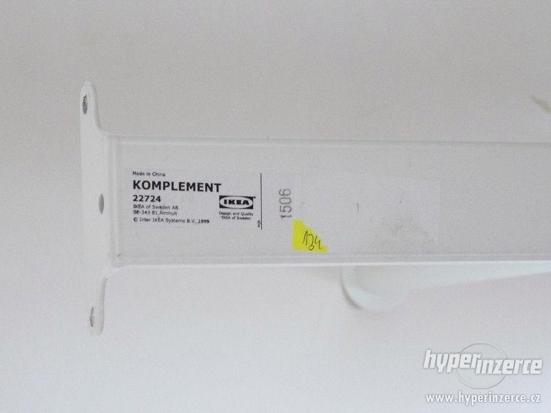 KOMPLEMENT Výsuvná šatní tyč, bílá - Ikea - foto 1
