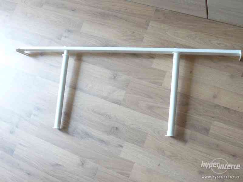 KOMPLEMENT Výsuvná šatní tyč, bílá - Ikea - foto 2