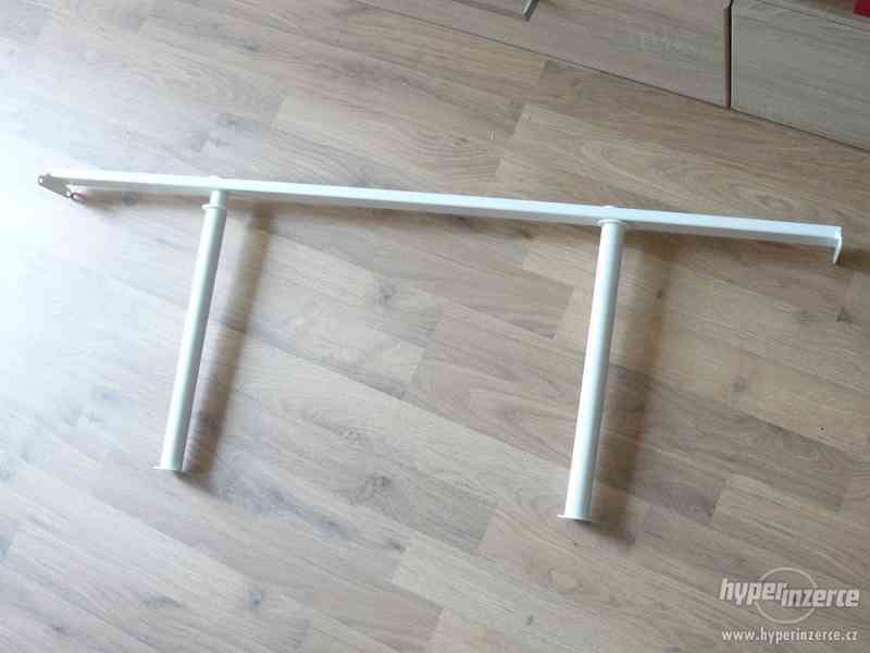 KOMPLEMENT Výsuvná šatní tyč, bílá - Ikea - foto 3