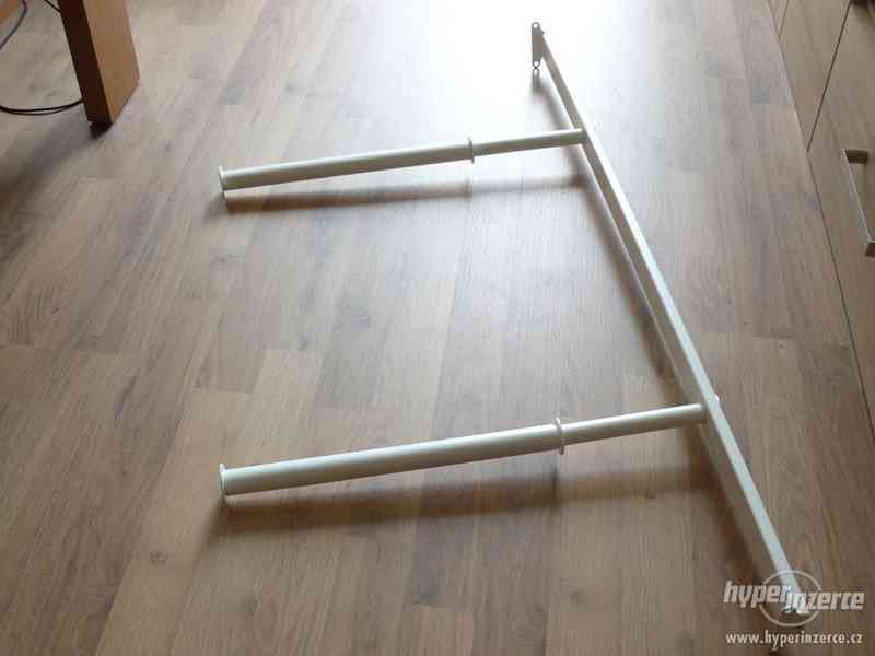 KOMPLEMENT Výsuvná šatní tyč, bílá - Ikea - foto 5
