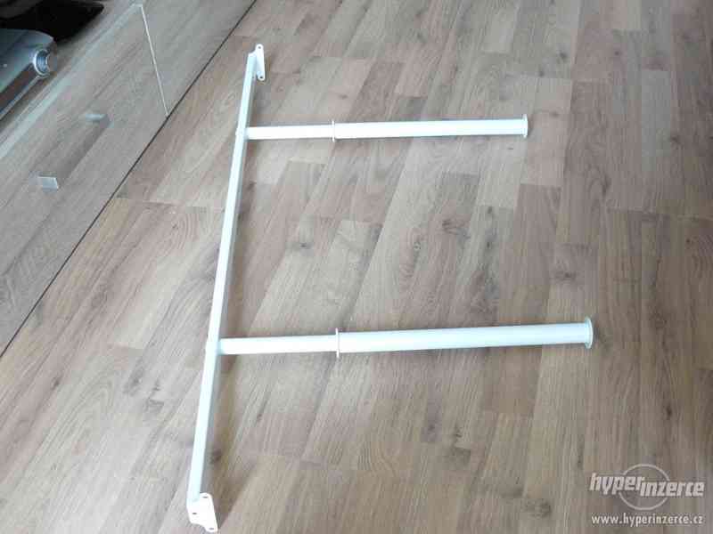 KOMPLEMENT Výsuvná šatní tyč, bílá - Ikea - foto 6