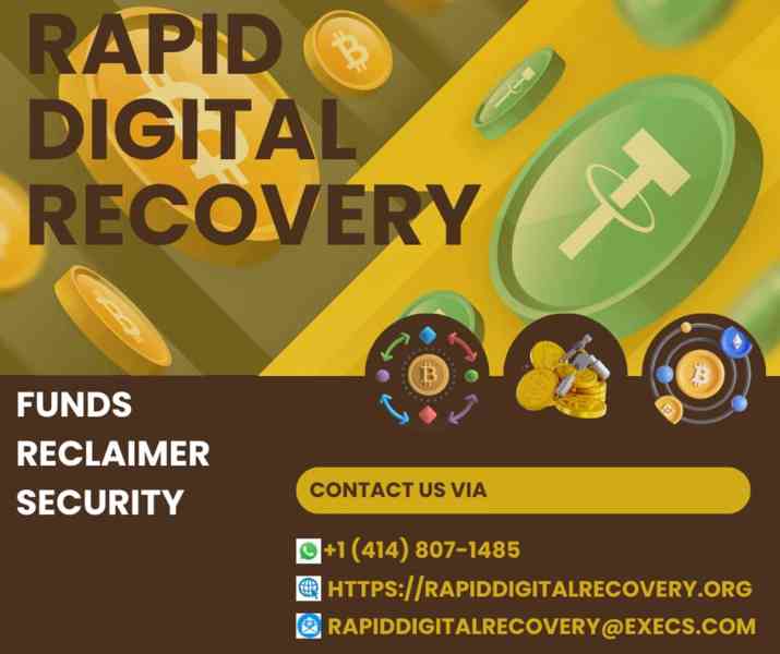 RECLAIMING YOUR LOST BITCOIN-VISIT RAPID DIGITAL RECOVERY - foto 1