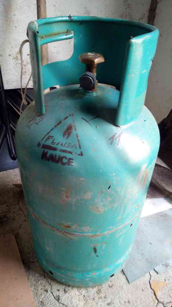 Propan butan láhev, 10 kg - foto 2