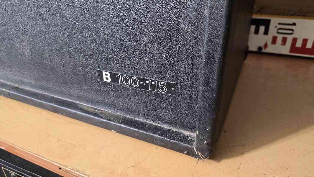 TESLA BASS B 100 - 115 basové kombo repro zesilovač - foto 3
