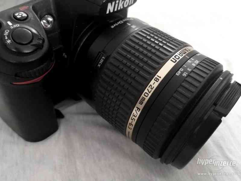 Prodám Nikon D7000 s objektivem Tamron AF 18-270mm - foto 3