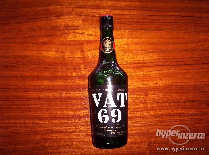 Sanderson`s Finest Scotch Whisky VAT 69 - 50 let stará - foto 1
