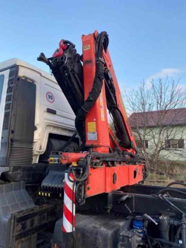 6x6 MAN hák+HR Palfinger kontejener s jeřábem - foto 7