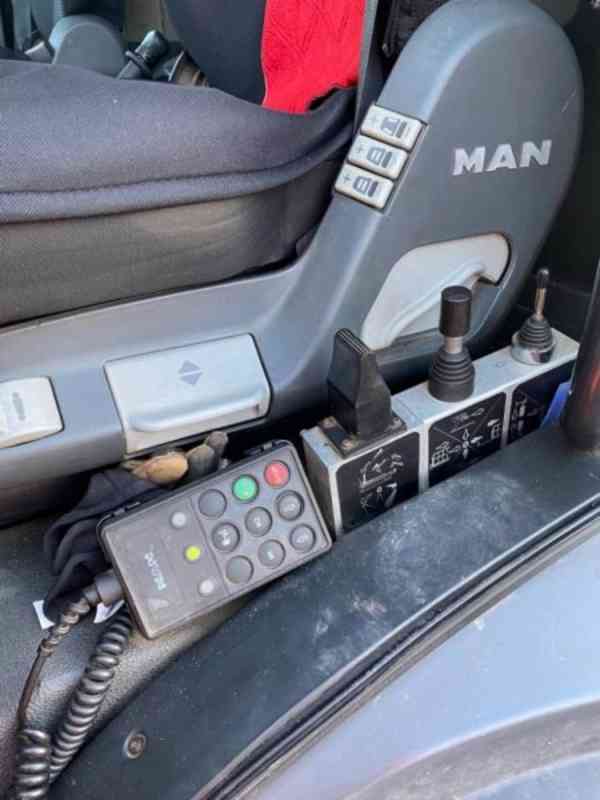 6x6 MAN hák+HR Palfinger kontejener s jeřábem - foto 9