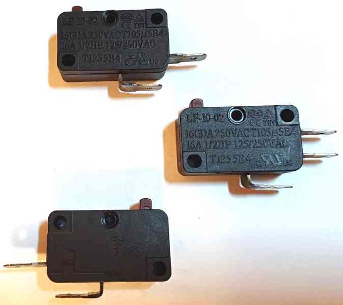 Mikrospínače do mikrovlnné trouby - foto 4