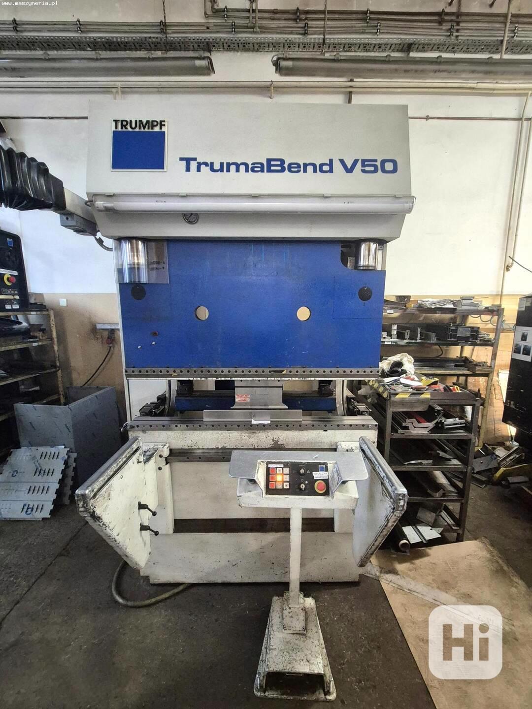 CNC hydraulický ohraňovací lis TRUMPF TrumaBend V50 - foto 1