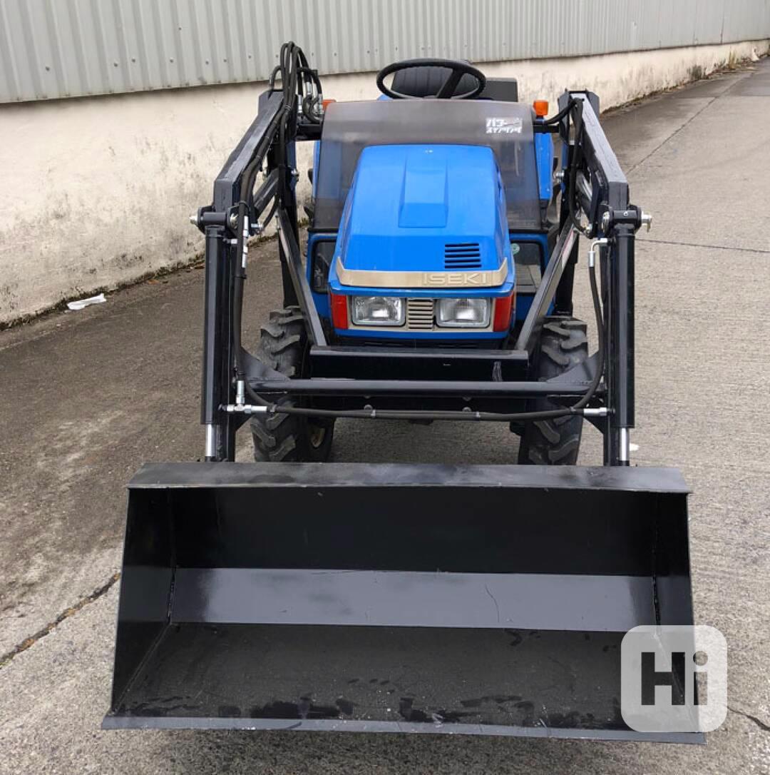 Iseki TU175F – 4WD + rotavátor a nový čelní nakladač - foto 1
