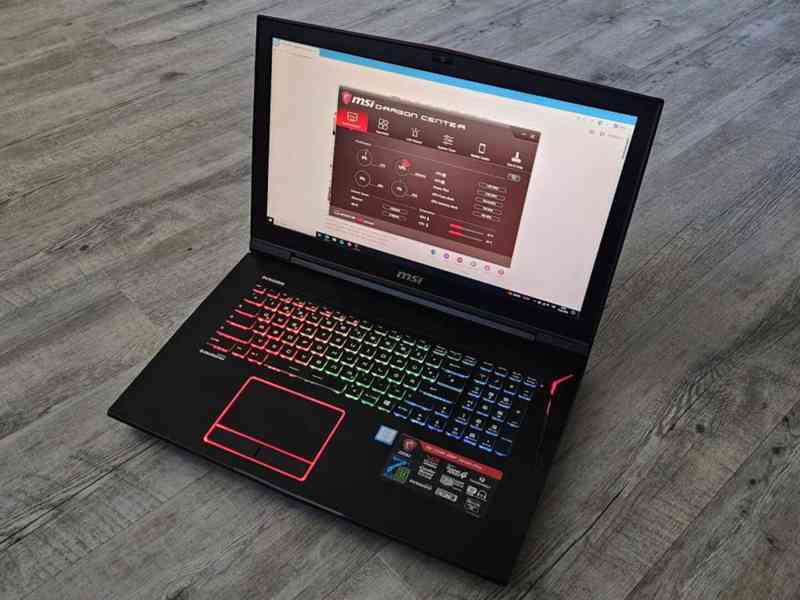 Herní notebook MSI GT73VR Titan Pro s GTX 1080 8 GB v MXM - foto 2