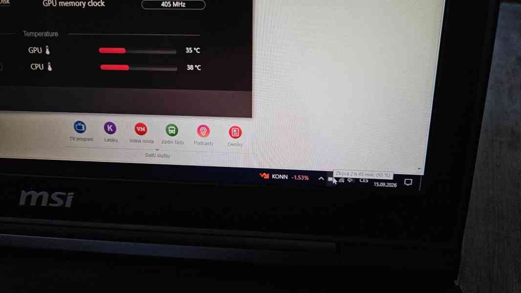 Herní notebook MSI GT73VR Titan Pro s GTX 1080 8 GB v MXM - foto 5