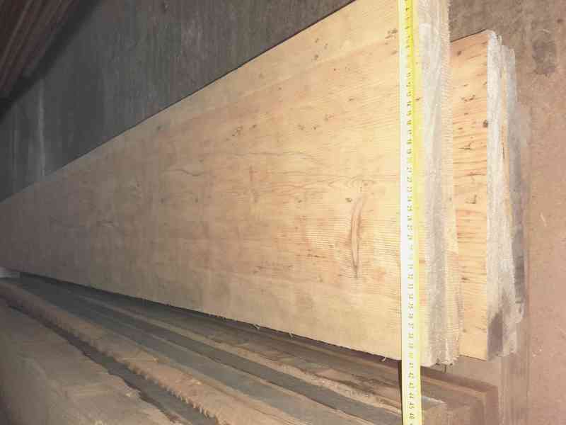 Prodám extra široké podlahové fošny. - foto 3