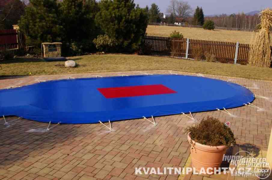 Vysocepevnostní krycí plachta na bazén - foto 1