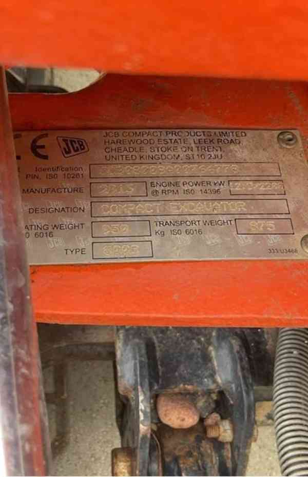 Minirypadlo JCB 8008 CTS - foto 9