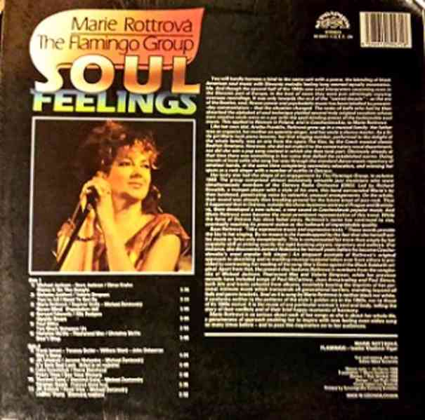 Marie Rottrová, The Flamingo Group – Soul Feelings (LP) - foto 2