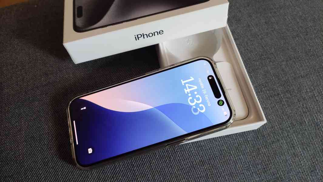 Iphone 15 pro 128gb, fialový, 91% baterie - foto 4