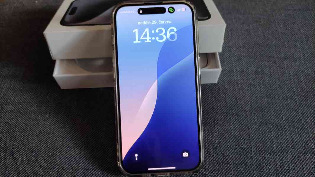 Iphone 15 pro 128gb, fialový, 91% baterie - foto 3