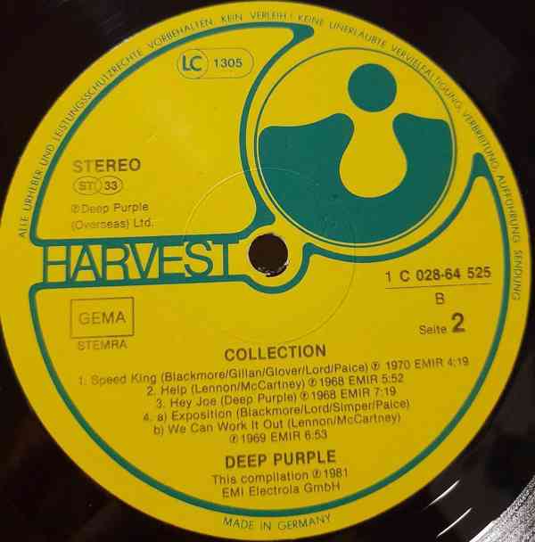 Deep Purple ‎– Collection (LP) - foto 4