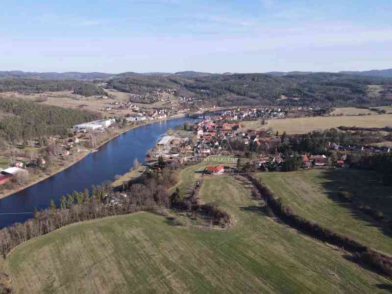 Prodej rekreačního pozemku 559m2, Kamýk nad Vltavou - foto 6