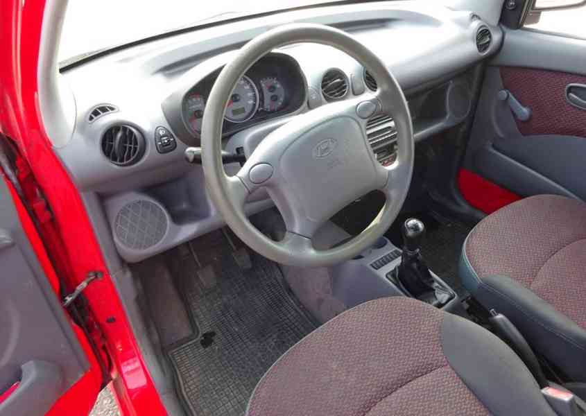 Hyundai Atos 1.1i r.v.2007 (46 kw) 1.Majitel stk:10/2026 - foto 5