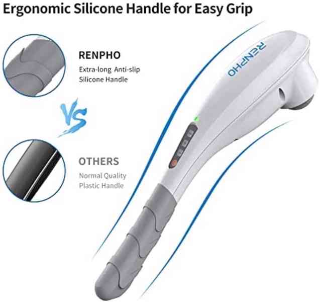 RENPHO dobíjecí ruční hloubkový masážní přístroj - foto 2
