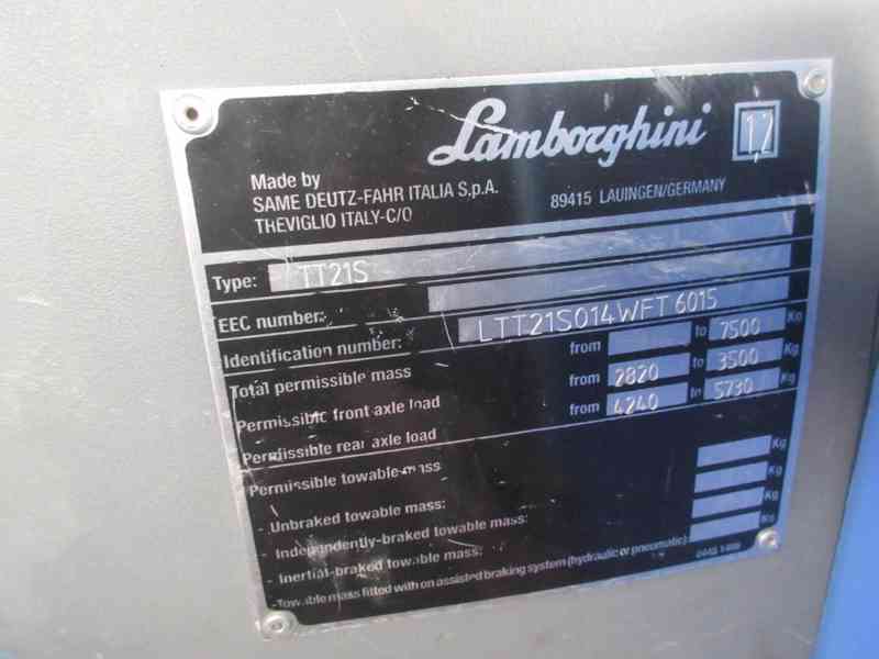 Traktor kolový Lamborghini R6.100 - foto 6