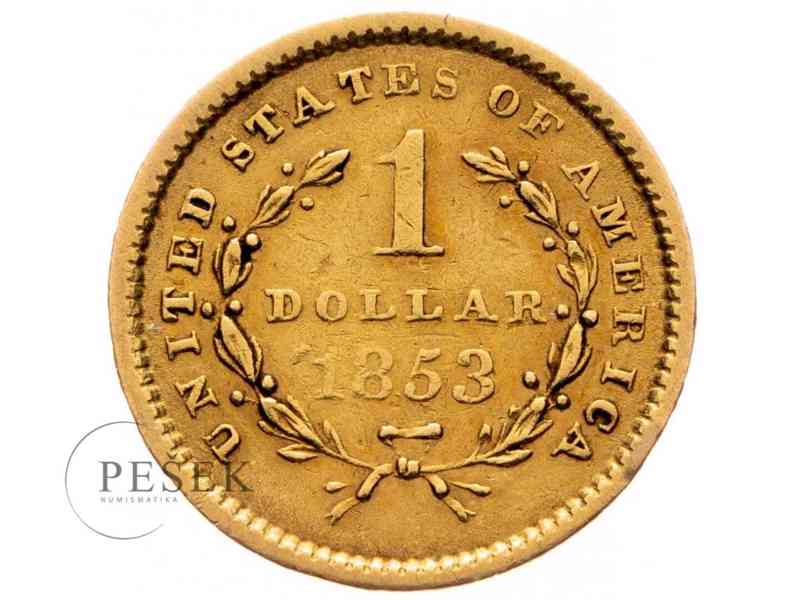 1 Dollar 1853