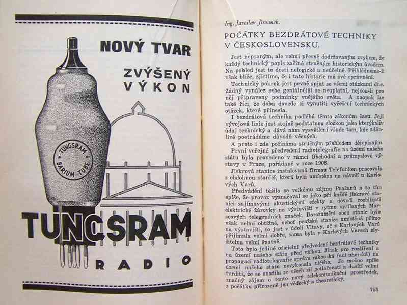 Starožitná kniha z roku 1935 o začátcích rozhlasu - foto 10