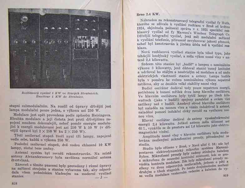 Starožitná kniha z roku 1935 o začátcích rozhlasu - foto 12