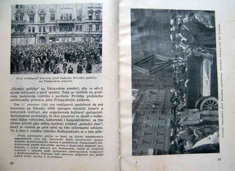 Starožitná kniha z roku 1935 o začátcích rozhlasu - foto 3