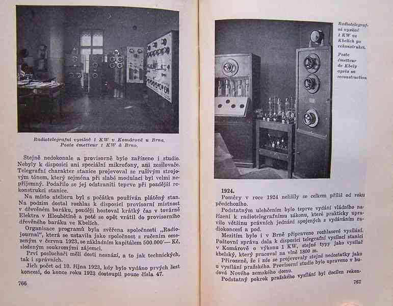 Starožitná kniha z roku 1935 o začátcích rozhlasu - foto 13