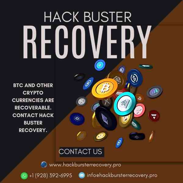 RECOVER STOLEN CRYPTO/BTC THROUGH HACK BUSTER RECOVERY - foto 1