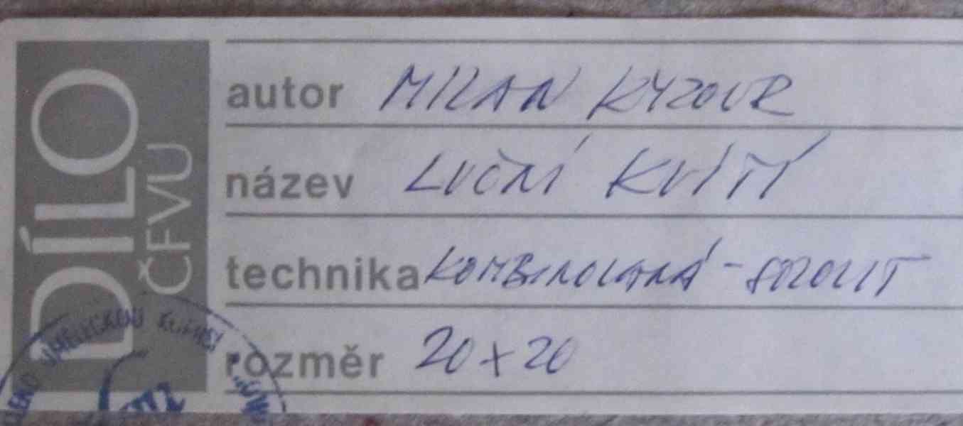 Prodám obrazy Milana Kyzoura - foto 6