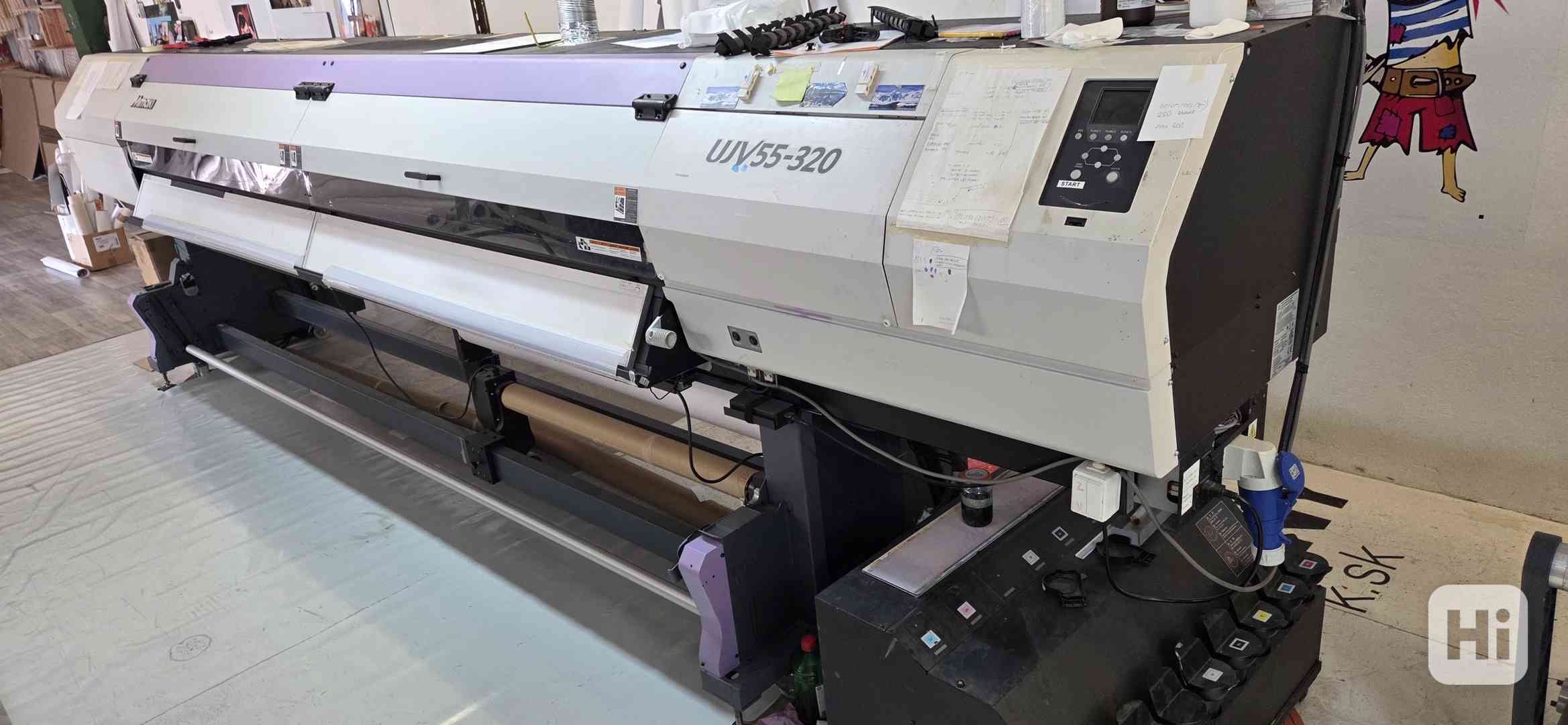 Prodám rolovou UV tiskárnu Mimaki UJV 55-320 - foto 1