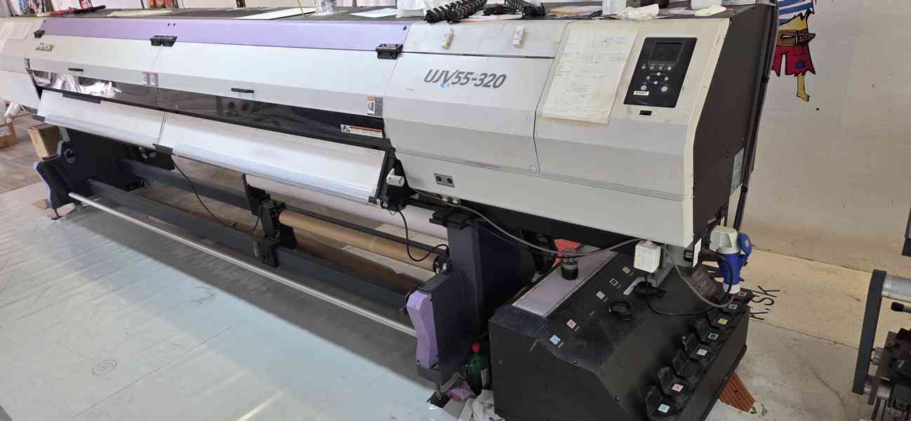 Prodám rolovou UV tiskárnu Mimaki UJV 55-320 - foto 2