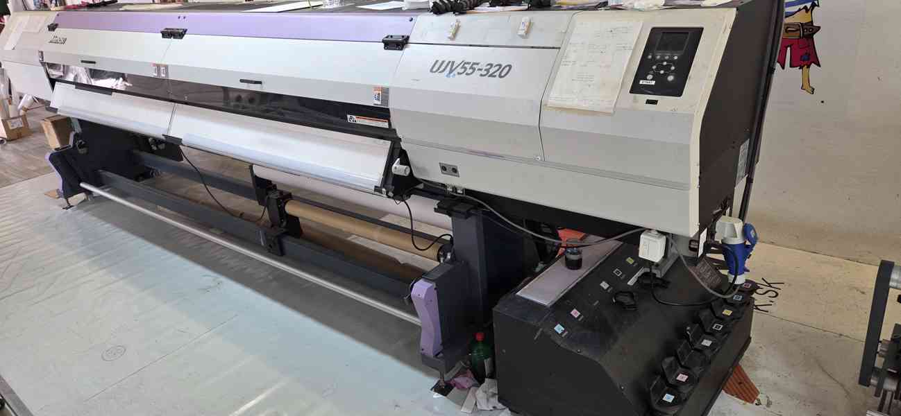 Prodám rolovou UV tiskárnu Mimaki UJV 55-320 - foto 3