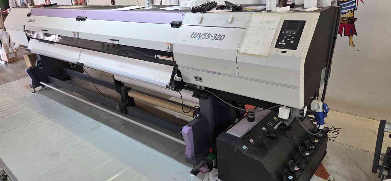 Prodám rolovou UV tiskárnu Mimaki UJV 55-320 - foto 7