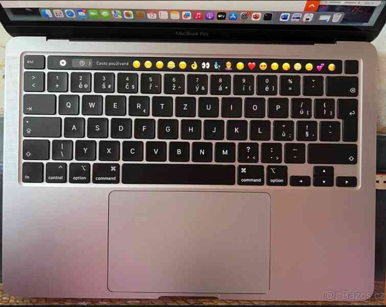 Apple MacBook Pro Touch Bar 16 GB/ 256 ,2020, Osoní předání - foto 2