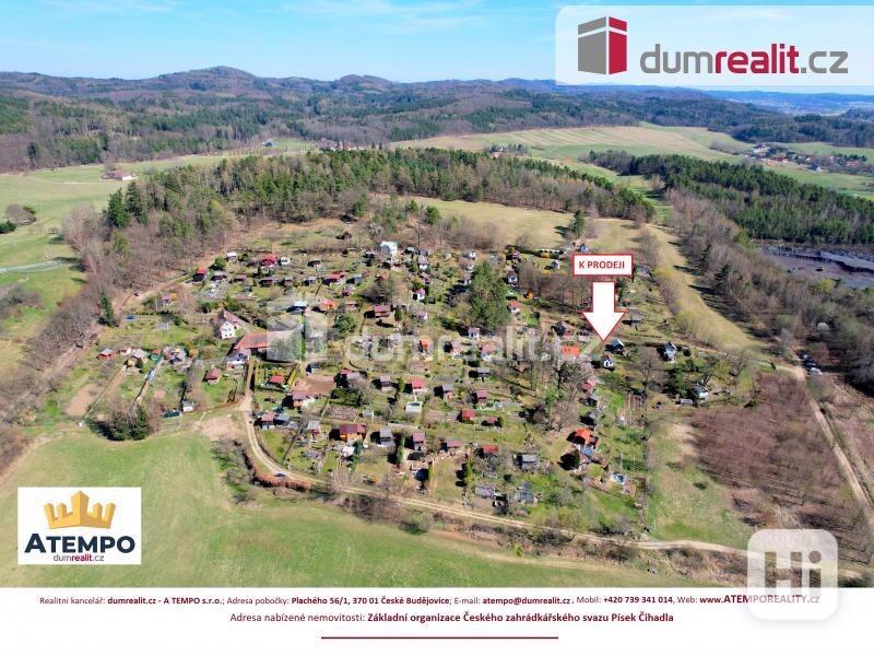 Prodej, chata s vlastním pozemkem (410 m2), zahrádkářská kolonie Čihadla, Písek - foto 12