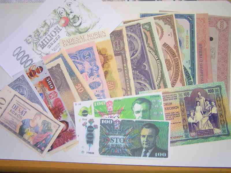 RU, ČSSR, ČSR- nevydanné bankovky, návrhy - foto 37