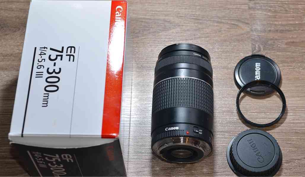 CANON EF 75-300MM F/4-5.6 III **F.F. Objektiv*UV - foto 3