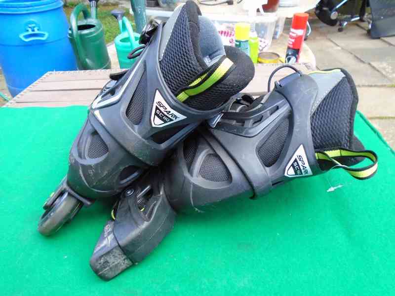 Pánské Inline brusle Rollerblade Spark SC80 zachovalé vel.46 - foto 6