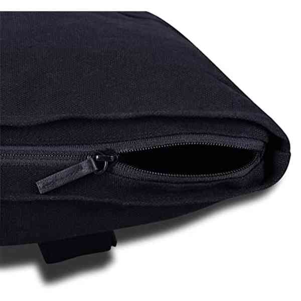 Johnny Urban - Unisex plátěný batoh Roll Top černé barvy.  V - foto 5