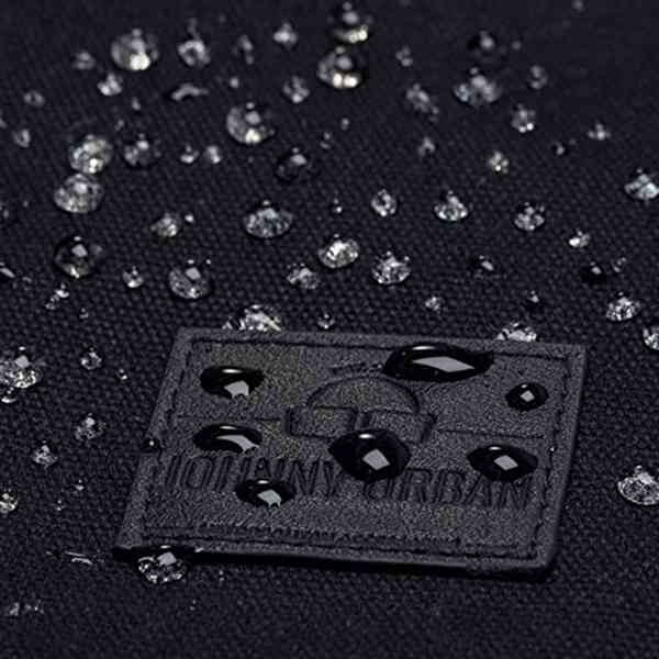Johnny Urban - Unisex plátěný batoh Roll Top černé barvy.  V - foto 6