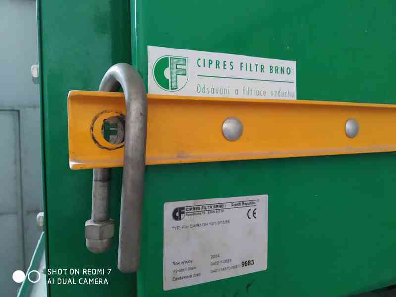 Použité odsávací a filtrační zařízení FILTR CARM, r. v. 2004 - foto 7