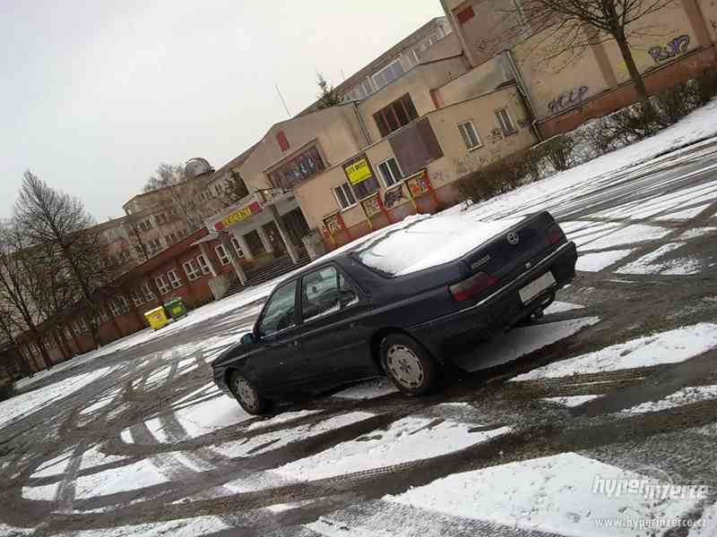 prodam peugeot 605 2.1 td porad v provozu - super cena! - foto 3