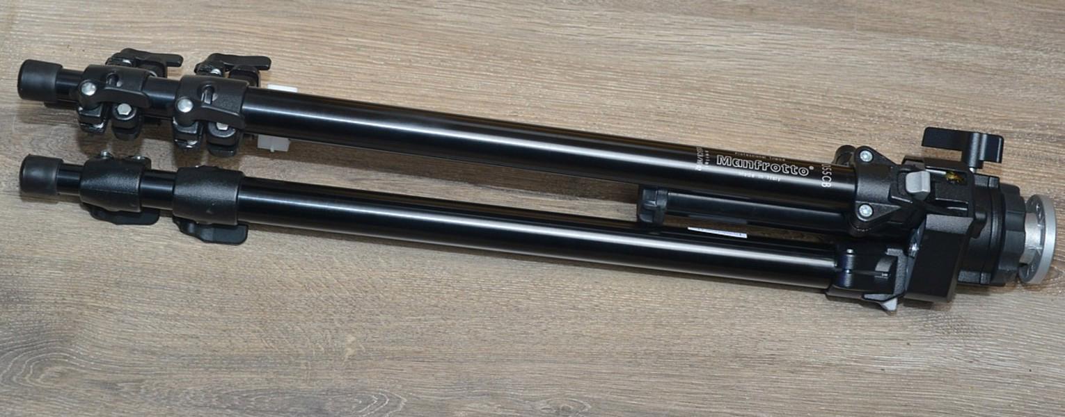 Manfrotto 055CB Tripod*Max. výška 178cm*nosn. 7 Kg - foto 3